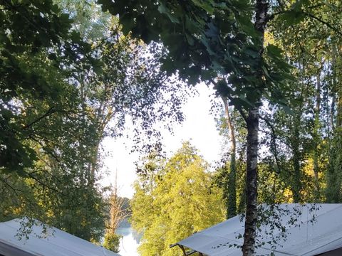 TENTE TOILE ET BOIS 6 personnes - Tente safari de luxe