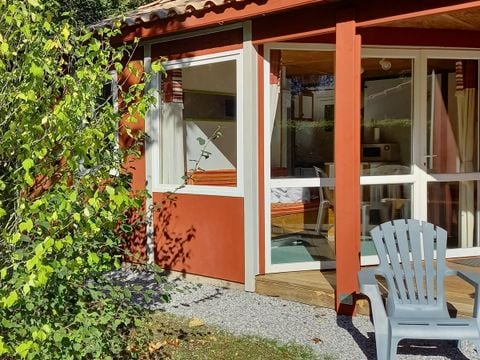 CHALET 6 personnes - Chalet familial en bois 28m² avec vue sur le lac