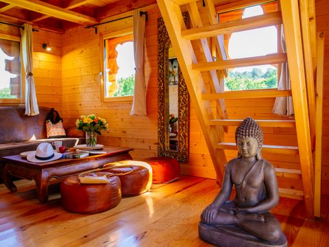 HÉBERGEMENT INSOLITE 2 personnes - Cabane - Temple perché avec spa