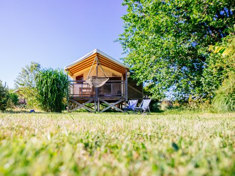 TENTE TOILE ET BOIS 2 personnes - Tente Safari