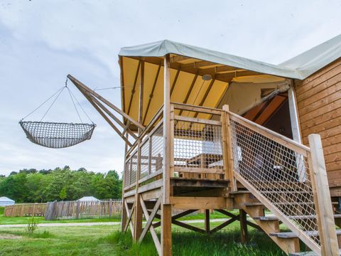 TENTE TOILE ET BOIS 2 personnes - Tente Safari