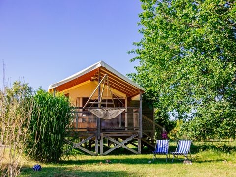 TENTE TOILE ET BOIS 2 personnes - Tente Safari