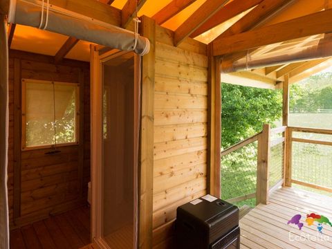 TENTE TOILE ET BOIS 2 personnes - Tente Safari