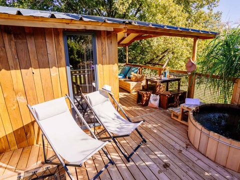 LODGE 2 personnes - Océania Lodge avec spa