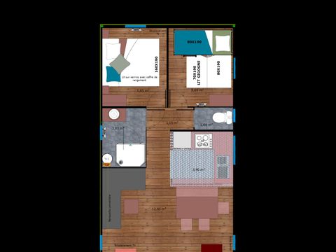 LODGE 2 personnes - Océania Lodge avec spa