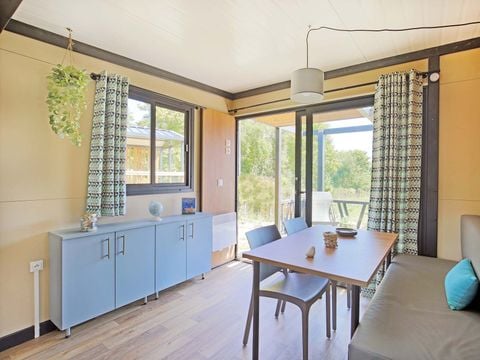 CHALET 5 personnes - Chalet Scandinave - 25m² - terrasse couverte 12m²