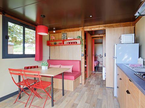 Hébergement 4 personnes - Roulotte - 22m² - hébergement insolite