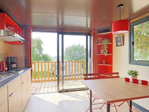 Hébergement 4 personnes - Roulotte - 22m² - hébergement insolite