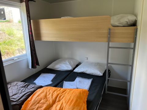MOBILHOME 5 personnes - Premium - 2 chambres (Maxi 4 adultes + 1 enfant) option clim