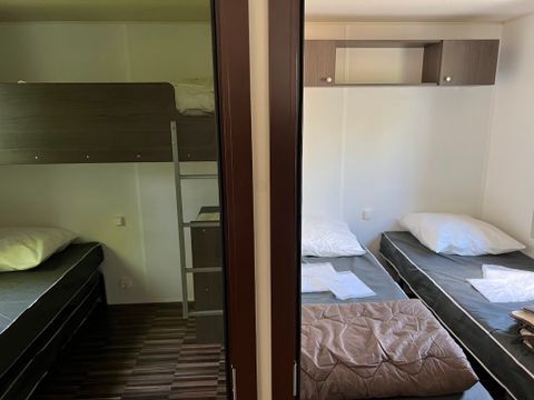 MOBILHOME 7 personnes - Premium - 3 chambres (Maxi 6 adultes + 1 enfant) option clim