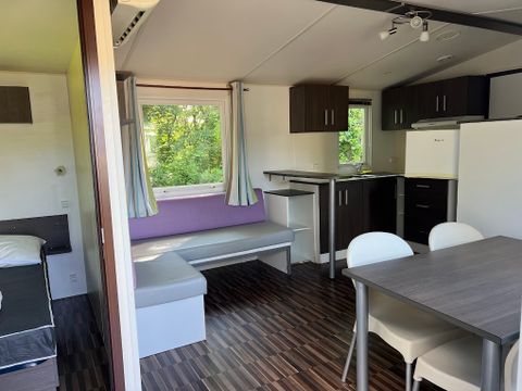 MOBILHOME 7 personnes - Premium - 3 chambres (Maxi 6 adultes + 1 enfant) option clim