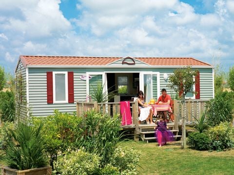 MOBILHOME 4 personnes - BUDGET 2 chambres env. 28 m²
