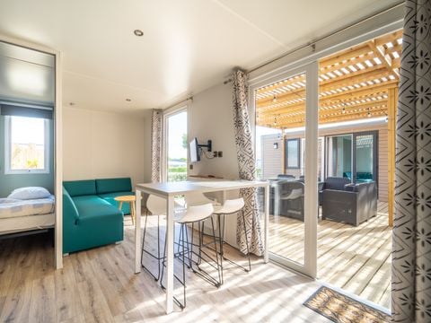 MOBILHOME 10 personnes - TRIBU 5 chambres 65m²