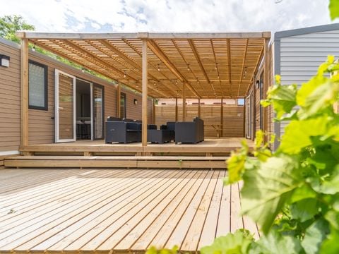 MOBILHOME 10 personnes - TRIBU 5 chambres 65m²