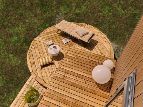 MOBILHOME 2 personnes - Mobil-home Riparia (Gamme Exclusive) - Dimanche/Dimanche -