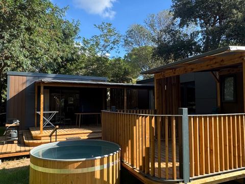 Mobilhome 6 personnes - Mobil-home double Favulosa avec bain nordique (Gamme Exclusive) - Samedi/Samedi
