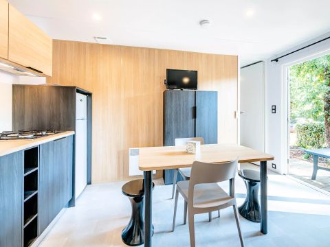 MOBILHOME 4 personnes - Cottage Arcachon 3 Pièces 4 Personnes Climatisé + TV