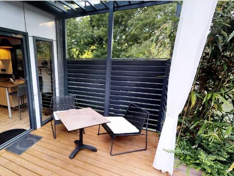 MOBILHOME 2 personnes - Pagode 2 Pièces 2 Personnes Climatisé + TV