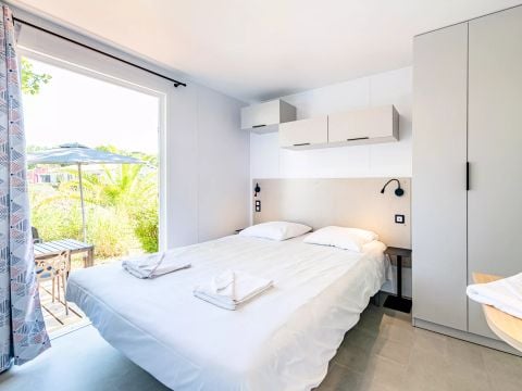 MOBILHOME 4 personnes - Cottage Arcachon 3 Pièces 4 Personnes Climatisé + TV 2sdb