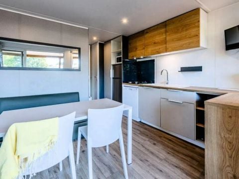 Mobilhome 4 personnes - Cottage Pyla - 3 Pièces - Climatisé - TV