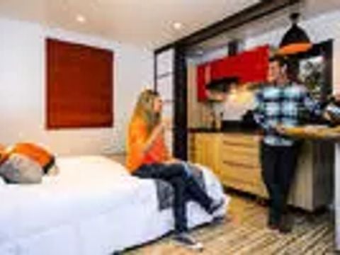 Mobilhome 2 personnes - Cottage Pagode 2 Pièces 2 Personnes Climatisé + TV