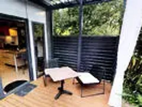 Mobilhome 2 personnes - Cottage Pagode 2 Pièces 2 Personnes Climatisé + TV