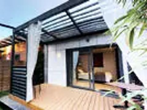 Mobilhome 2 personnes - Cottage Pagode 2 Pièces 2 Personnes Climatisé + TV