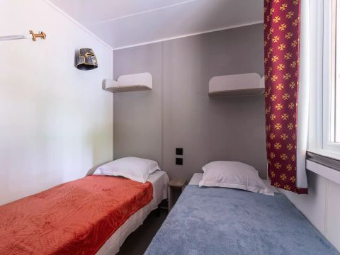 MOBILHOME 12 personnes - Cottage Privilège 6 Pièces 10/12 Personnes Climatisé + TV