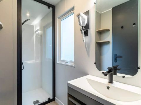 MOBILHOME 12 personnes - Cottage Privilège 6 Pièces 10/12 Personnes Climatisé + TV