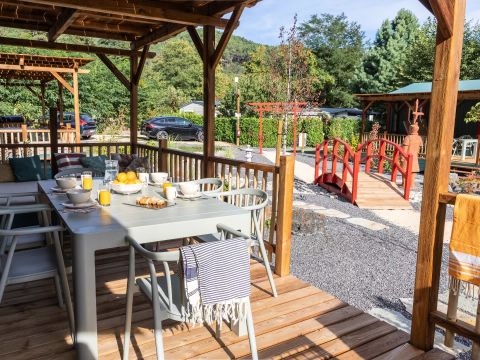 MOBILHOME 6 personnes - Cottage Privilège 3 Pièces 4/6 Personnes Climatisé + TV