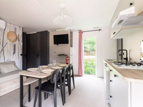 MOBILHOME 8 personnes - Cottage Privilège  4 Pièces 6/8 Personnes Climatisé + TV