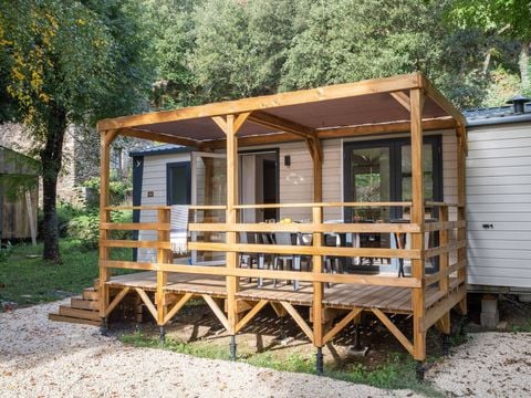 MOBILHOME 6 personnes - Mobil-home | Comfort | 2 Ch. | 4/6 Pers. | Terrasse surélevée | Clim. | TV