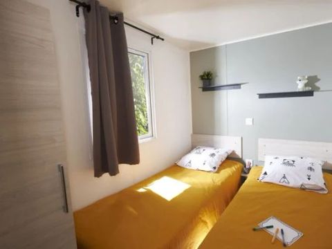 MOBILHOME 6 personnes - Mobil-home | Premium | 2 Ch. | 4/6 Pers. | Terrasse surélevée | Clim.