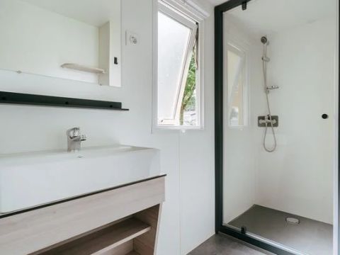 MOBILHOME 6 personnes - Mobil-home | Premium | 2 Ch. | 4/6 Pers. | Terrasse surélevée | Clim.
