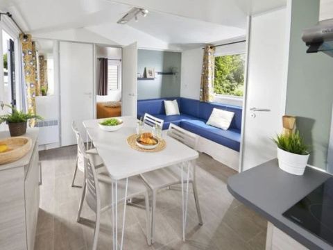 MOBILHOME 6 personnes - Mobil-home | Premium | 2 Ch. | 4/6 Pers. | Terrasse surélevée | Clim.