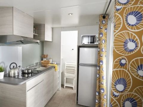 MOBILHOME 6 personnes - Mobil-home | Premium | 2 Ch. | 4/6 Pers. | Terrasse surélevée | Clim.