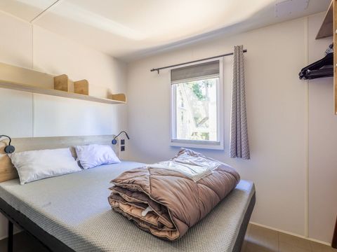 MOBILHOME 4 personnes - Premium | 2 Chambres | 4 Couchages | Terrasse Lounge | 1 Salle de bain | Climatisation