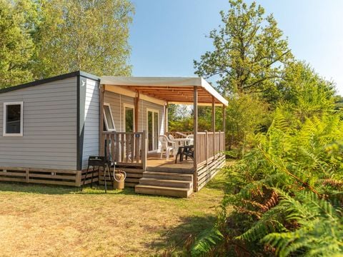 MOBILHOME 4 personnes - Premium | 2 Chambres | 4 Couchages | Terrasse Lounge | 1 Salle de bain | Climatisation