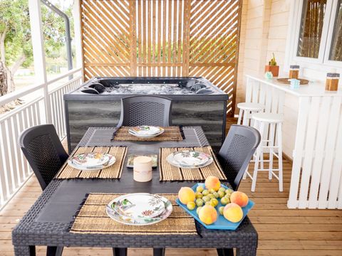 MOBILHOME 8 personnes - TROPICAL DUPLEX - 50m²- 3 chambres