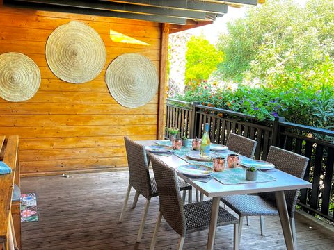 MOBILHOME 8 personnes - TROPICAL GOLD - 60m²- 3 chambres
