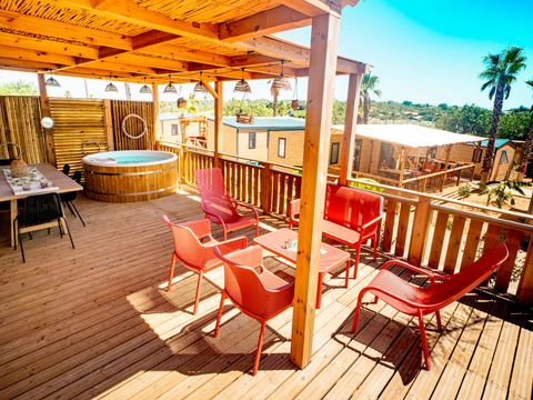 MOBILHOME 6 personnes - TROPICAL TOSCANA VIP - 40m² - 3 Chambres - 2 salles de bain