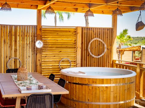 MOBILHOME 6 personnes - TROPICAL TOSCANA VIP - 40m² - 3 Chambres - 2 salles de bain