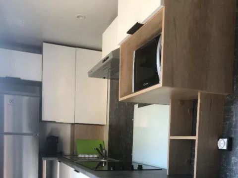 MOBILHOME 6 personnes - Mobil-home Premium 32 m² 3 chambres + terrasse 21m² + TV + LV + clim + plancha 6 pers