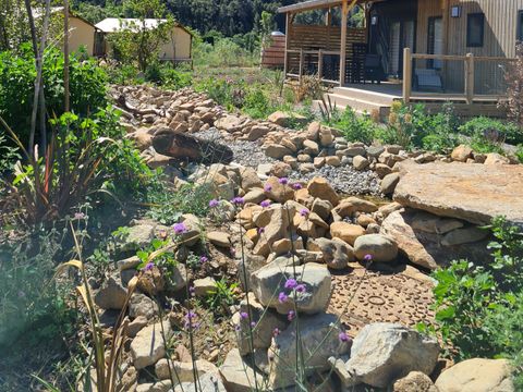 MOBILHOME 6 personnes - Mobil-home Premium 32 m² 3 chambres + terrasse 21m² + TV + LV + clim + plancha 6 pers