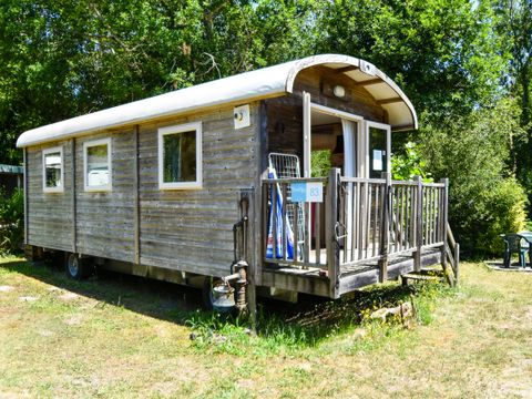Tiny house 4 personnes - Roulotte 2 trèfles 2 chambres