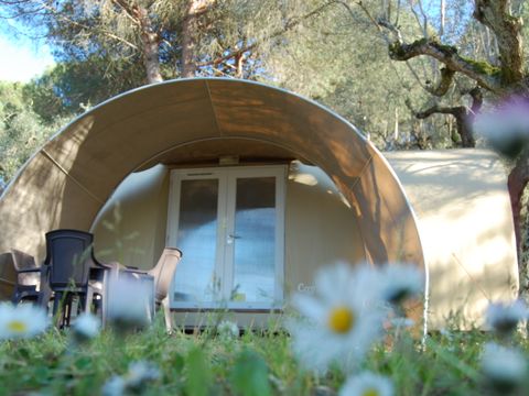 Tente en toile et en bois 4 personnes - COCO SWEET