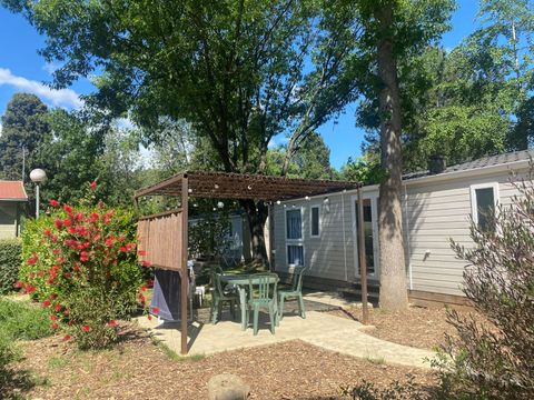 MOBILHOME 4 personnes -  2 chambres - TV - CLIM - PLANCHA