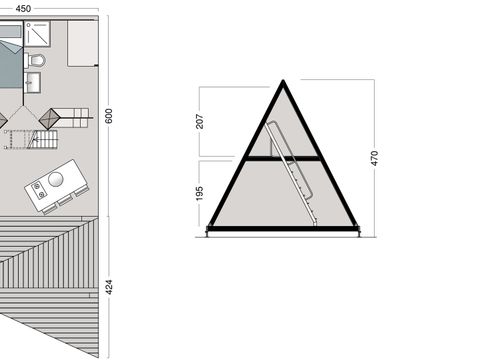 LODGE 4 personnes - Luxury Lodge Tent