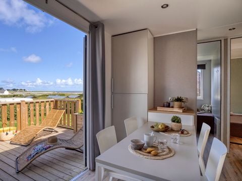 MOBILHOME 6 personnes - Cottage Premium Vue Mer 3 CH.