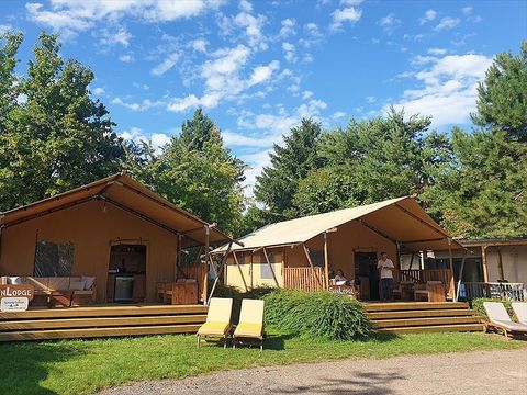 Tente en toile et en bois 4 personnes - Sun Lodge Yucca